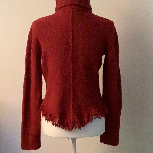 Beautiful Banana Republic knit fringed sweater - Picture 4 of 7